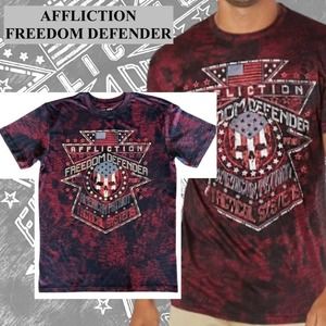 Affliction Freedom Defender Tactical T-Shirt US Size Large